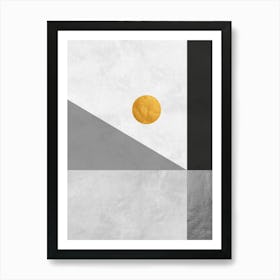 Modern geometric art 5 Art Print