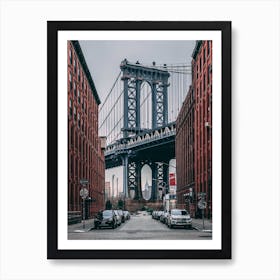 Manhattan Bridge, Dumbo Art Print