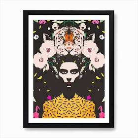 Tiger Head Poster