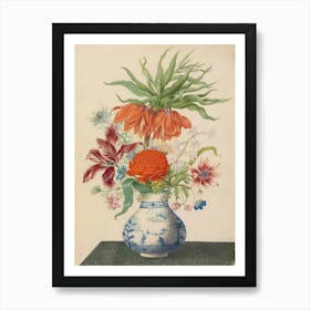 Vase Of Flowers Art Print