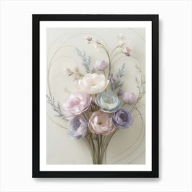 Bouquet Of Flowers 28 Art Print