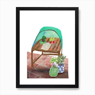 Little Plant Sale Art Print