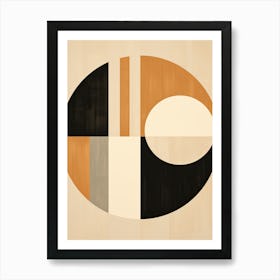 Ivory Hallein Geometric Symphony Art Print