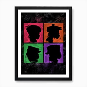 Gorillaz Demon Days Art Print