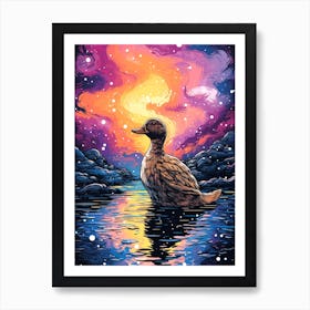 Duck In The Sky Poster