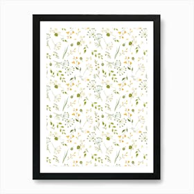 Lily Of The Valley.Colorful roses. Flower day. artistic work. A gift for someone you love. Decorate the place with art. Imprint of a beautiful artist. Art Print