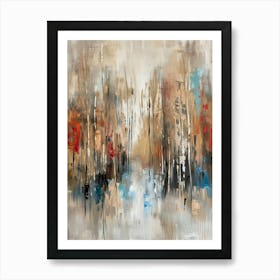 Abstract Landscape Canvas Print 3 Art Print