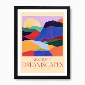 Abstract Dreamscapes Landscape Collection 70 Art Print