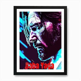 Baba Yaga john wick movie Art Print