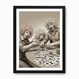 Sex And Gambling Art Print