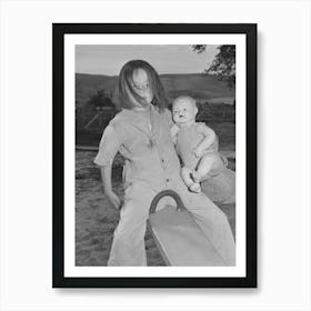 Untitled Photo, Possibly Related To Children Of The Nursery School At The Fsa (Farm Security Administration) Far Art Print