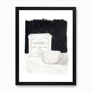 Magic Earl Grey Art Print