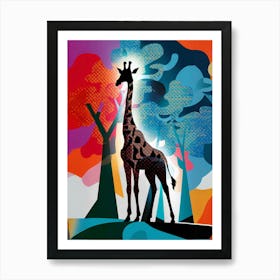 Giraffe 1 Art Print