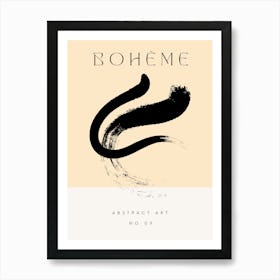 Boheme Abstract No 09 Art Print