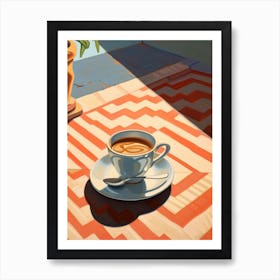 Caffe Latte 2 Art Print