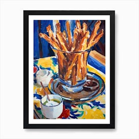 Churros Painting 6 Affiche