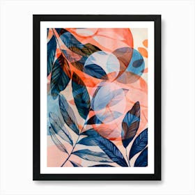 Abstract Leaves 11 Art Print