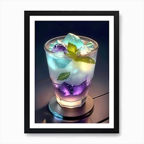 Iced Drink Art Print