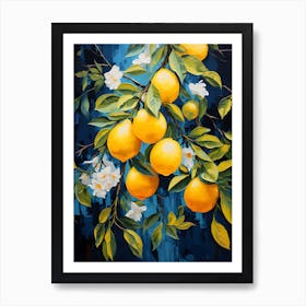 Citrus Joy 4 Art Print