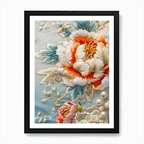 Chinese Embroidery 52 Art Print