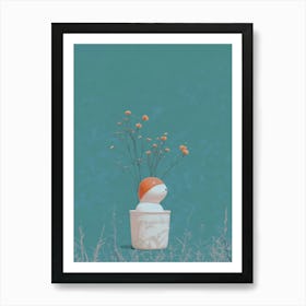 Flower Pot Art Print