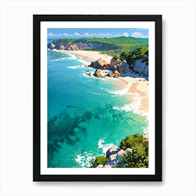 So Paulo Beach Art Print