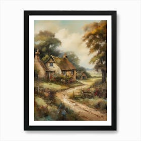 Country Cottage.2 Art Print