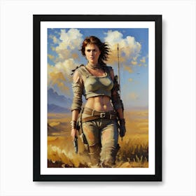 Warrior Legend Art Print