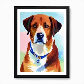 Labrador Watercolour Dog Art Print