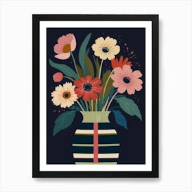 Flowers In A Vase 52 Art Print