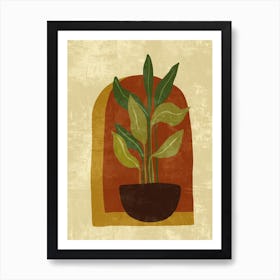 Potted Plant Art Print