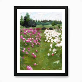 Pink Roses 1 Art Print