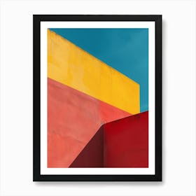 Colorful Wall 2 Art Print