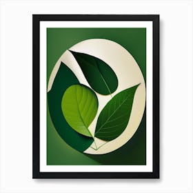 Tea Leaf Vibrant Inspired Art Print