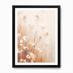 Boho Dried Flowers Gypsophila 8 Art Print