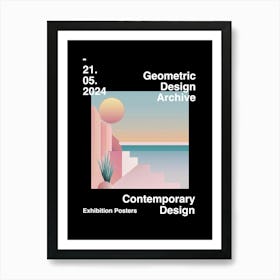 Geometric Design Archive Poster 38 Art Print