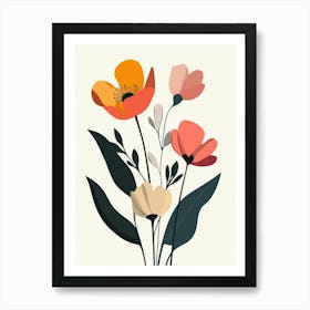 Flowers In A Vase 96 Art Print