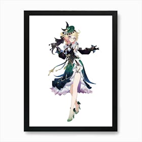 Emilie Genshin Impact Art Print