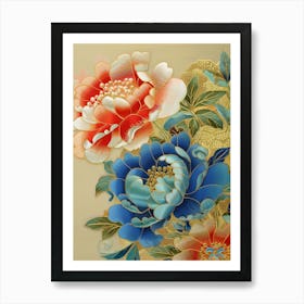 Peony Painting 9 Art Print