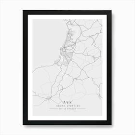 Ayr South Ayrshire Art Print