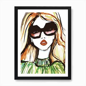 Shades Art Print