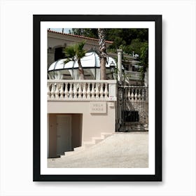 Vila Vogue| Antibes France photography print Art Print