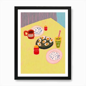 Breakfast 2 Art Print