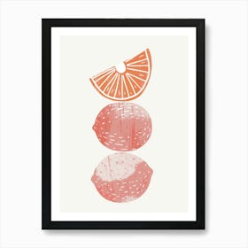 Oranges 8 Art Print