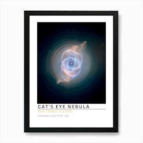 Cats' Eye Nebula Art Print