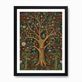 William Morris Tree Of Life 1 Art Print