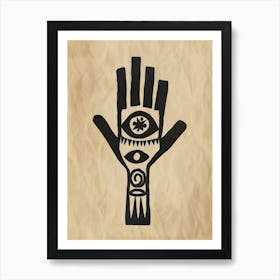 Shaman'S Hand Art Print