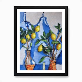 Lemon Classic Fruit Art Print