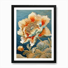 Chinese Flower Painting 27 Art Print