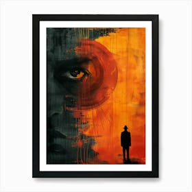 Man In The Hat Art Print